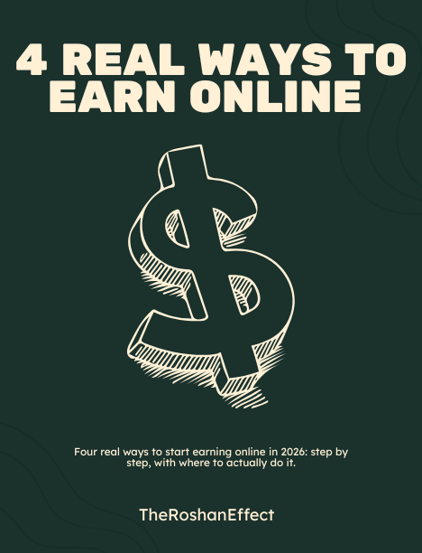 4 Real Ways to Earn Online in 2026 cover